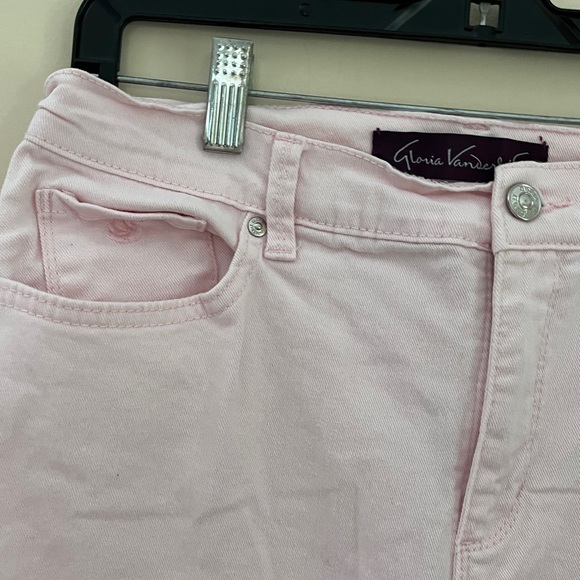 GLORIA VANDERBILT Pink Amanda Straight Leg Jeans 8 NWOT - Picture 5 of 12